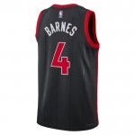 Maillot NBA Toronto Raptors Scottie Barnes 4 Jordan 2022-23 Statement Edition Noir Swingman - Homme